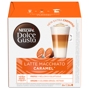 ENQUIRY! Nescafe Dolce Gusto Caramel Latte Macchiato, 8 portions – Coffee capsules